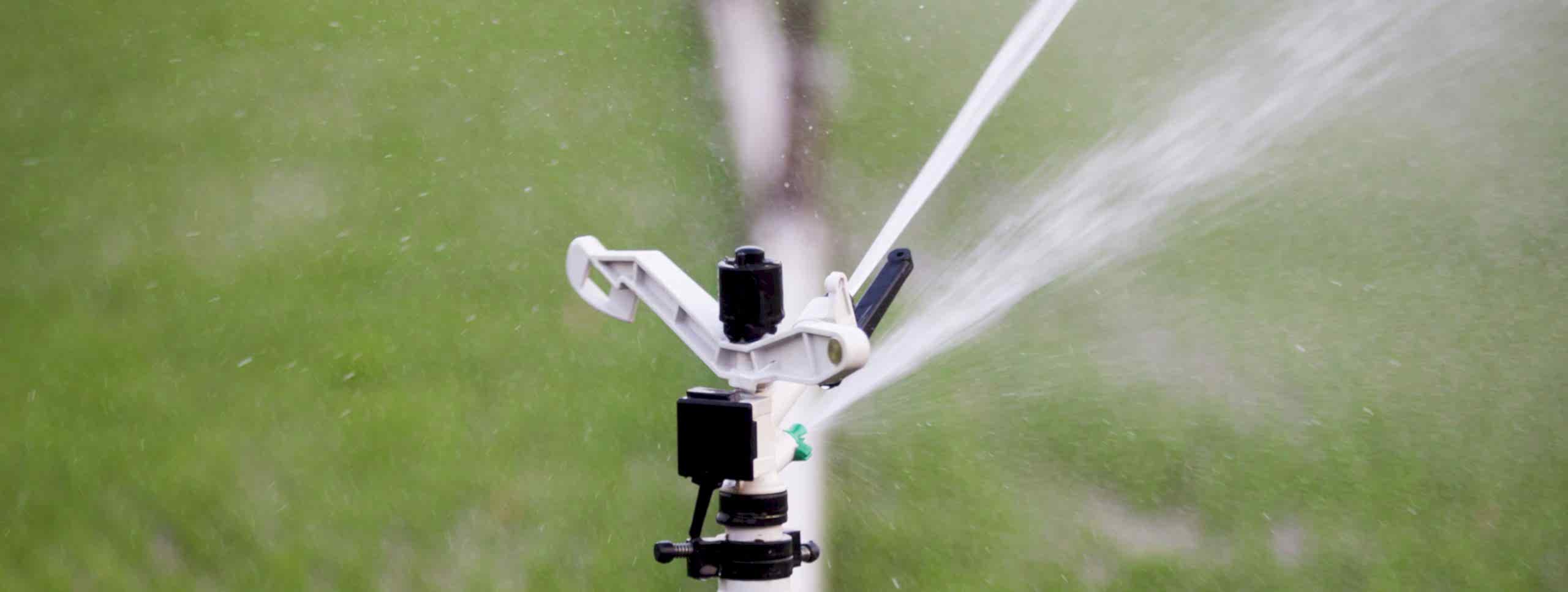 sprinkler-irrigating-field
